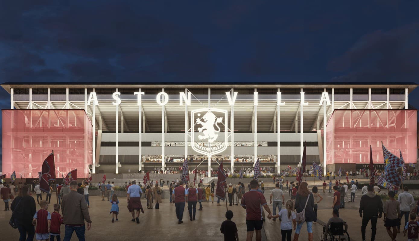 ASTON VILLA - NORTH STAND